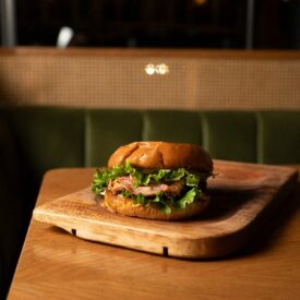 Classic smashed burger